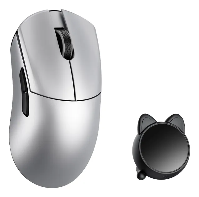 Huan - Silver (Omron Optical) Wireless 8K Magnesium Mouse