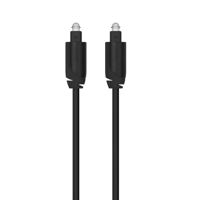 PRO optisk kabel. 2m. Grå/sort