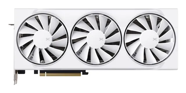 Radeon RX 9070 XT Swift Triple Fan White - 16GB GDDR6 RAM - Grafikkort