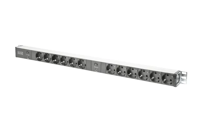 12-Port - 0U Aluminum PDU