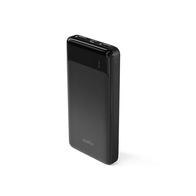 Power Bank 10000mAh, 10W -varavirtalähde, Musta