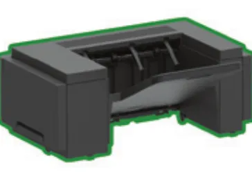 - Mediautmatningsutvidgare - 500 ark i 1 fack - för Lexmark B2865, MS725, MS821, MS822, MS823, MS825, MS826, MX826