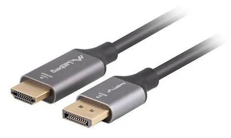 DisplayPort till HDMI Kabel 4K Svart - 1.8m