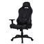 Torretta Soft Fabric - Pure Black Gaming Stol - Tyg - Upp till 120 kg