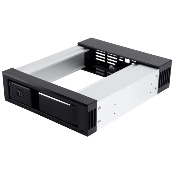 Silverstone FS301, 13,3 cm (5.25), Fack för datalagringsenhet, Svart, 3.5, SATA, Serial Attached SCSI (SAS), SAS, SATA