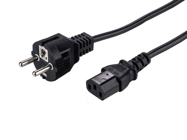 - Strömkabel - power IEC 60320 C13 till pow