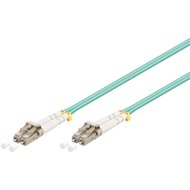 Fiber Optisk LC - LC OM3 - 20m - Grön - 20m