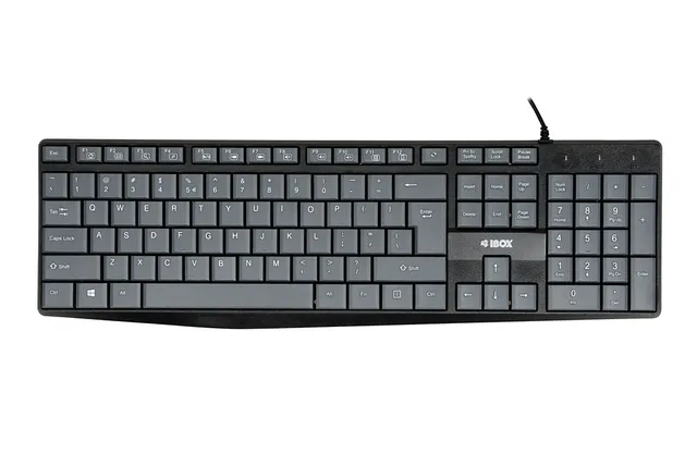 Eris - keyboard - QWERTY - grey black Input Device - Tangentbord - Grå