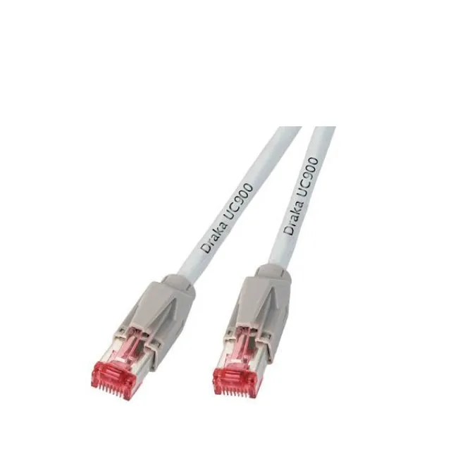 EFB-Elektronik Draka UC900 patch cable - 25 cm - white - Vit - 0.25m