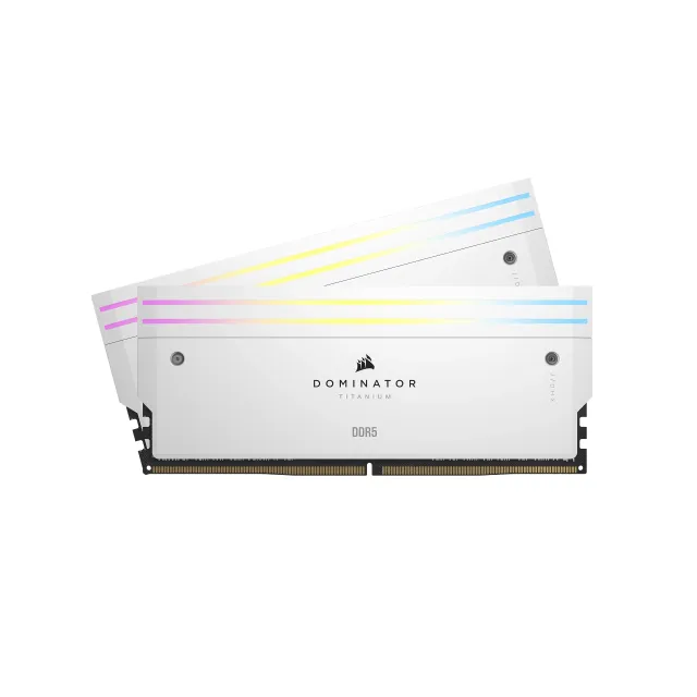 Dominator Titanium DDR5-6000 - 32GB - CL30 - Dual Channel (2 pcs) - Intel XMP - Vit med RGB