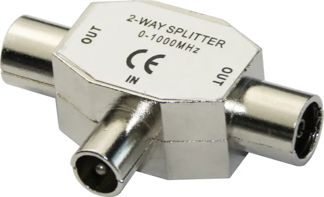 2-vägs splitter IEC radio