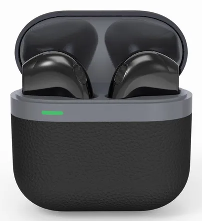 TWS in-ear headphones with microphone black-grey
