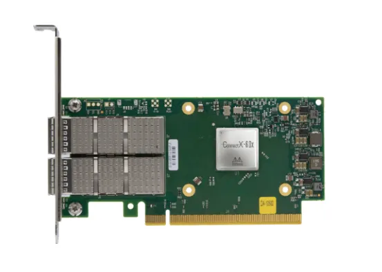 ConnectX-6 Dx EN - Kryptoaktiverad utan Secure Boot - nätverksadapter - PCIe 4.0 x16 - 100 Gigabit QSFP56 x 1