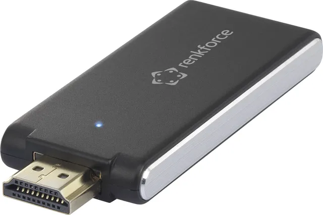 renkCast 3, Full HD, 1920 x 1080 pixlar, 1080p, H.264, H.265, HDMI, Wi-Fi 5 (802.11ac)