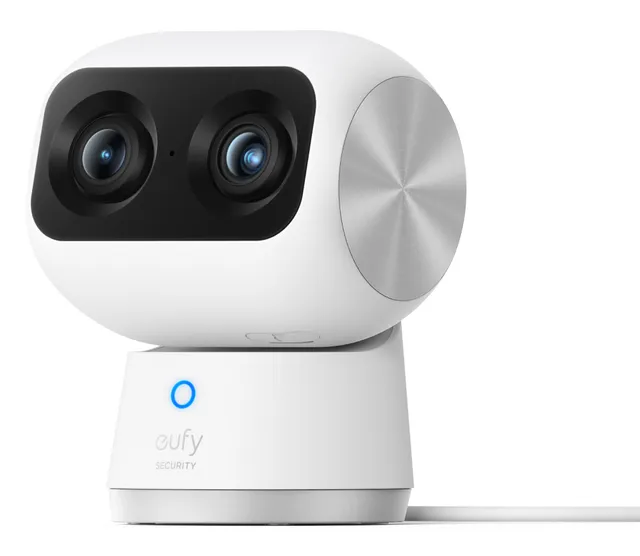 Eufy Indoor Cam S350 - Sisävalvontakamera, Musta, Valkoinen