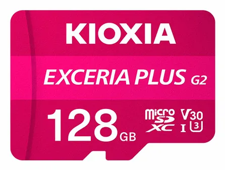 EXCERIA Plus G2 MicroSD/SD - 100MB/s - 128GB