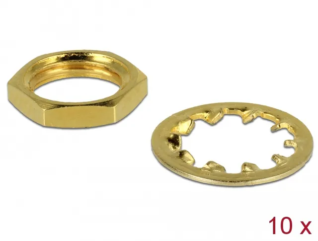 Mounting Hardware for RF Connector - 10 pcs