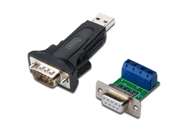 USB till RS-485 Adapter, inkl. terminalblock och 0,8 meter kabel