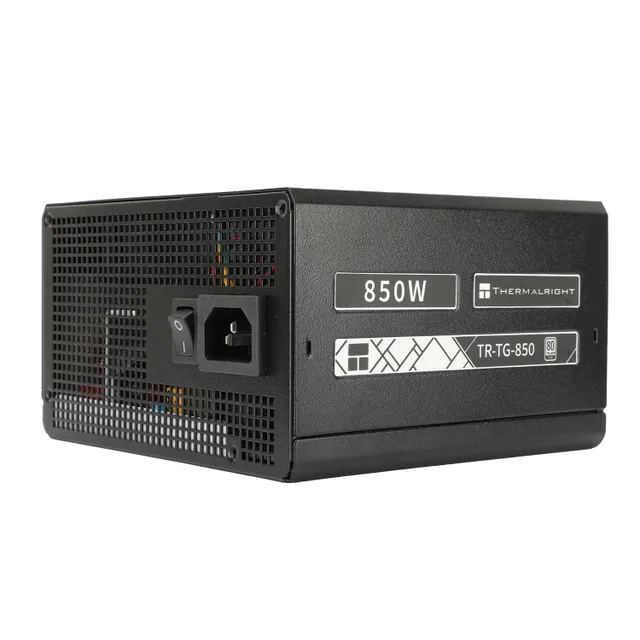 TG (Modular) Svart - Strömförsörjning - 850 Watt - 120 mm - ATX 3.0 - 80 Plus Gold certificate