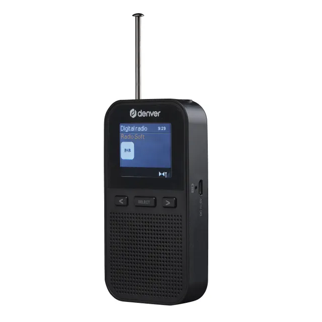 DAH-126 handhållen dab+/fm-radio