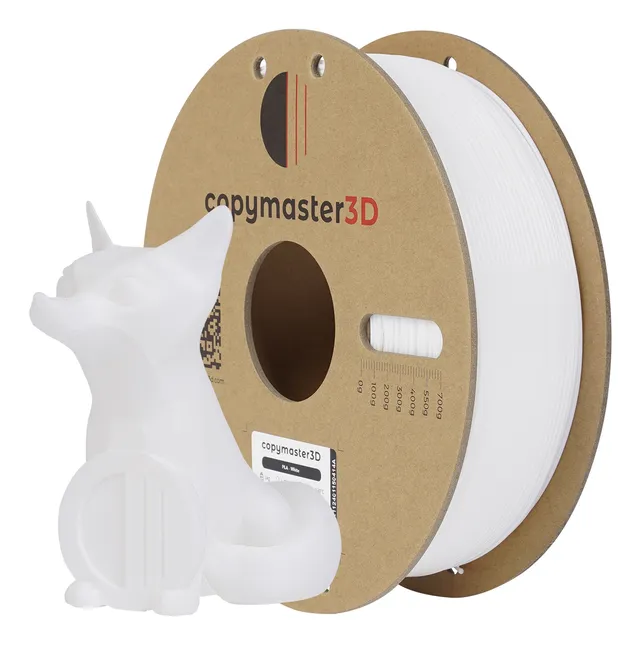 PLA-filament för 3D-skrivare 1,75 mm Vit
