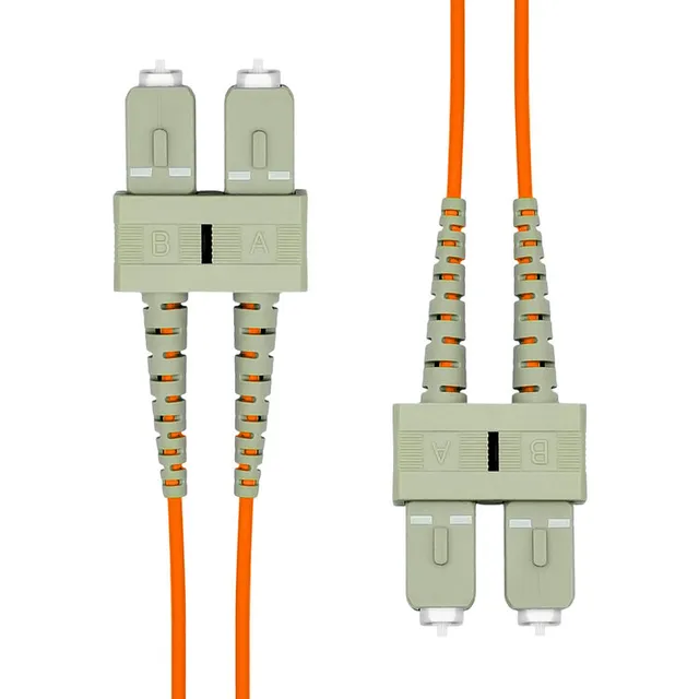 - Patch-kabel - SC/UPC-multiläge (hane) t