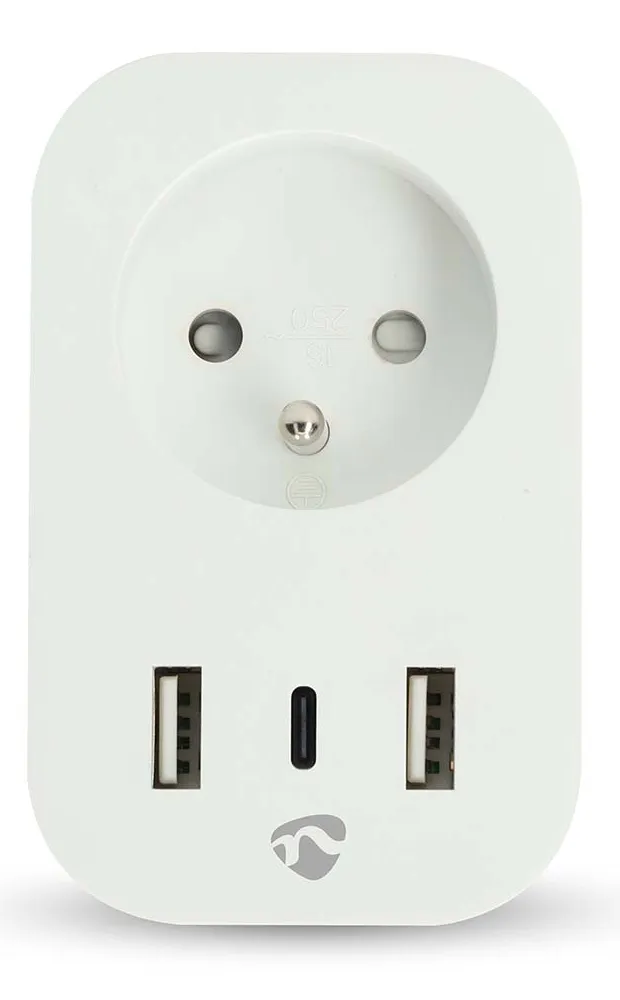Nedis WIFIP121EWT Smart Stopper 3680 W Hem, kontor Vit