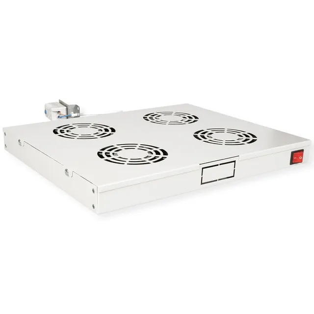 - rack fan - 4 fans with thermostat - 1U