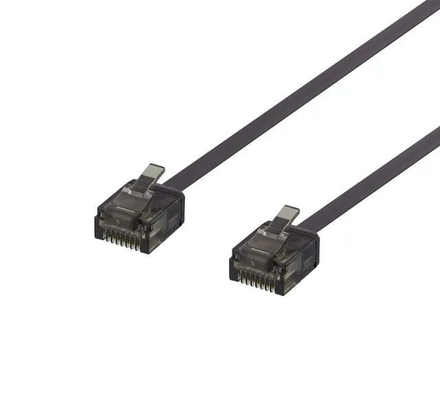 UTP Nätverkskabel Cat6 1m Svart