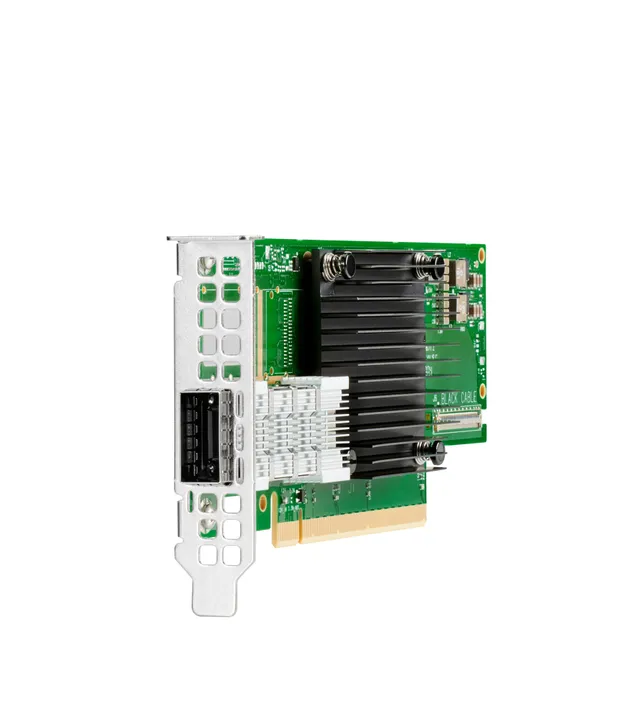 HPE InfiniBand HDR100/Ethernet 100Gb 1-port 940QSFP56 - Nätverksadapter - PCIe 4.0 x16 låg profil - 100Gb Ethernet / 100Gb Infiniband QSFP28 x 1 - för