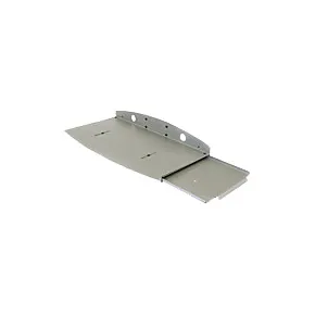 KEYBOARD TRAY W/SLIDING MOUSE TRAY GREY