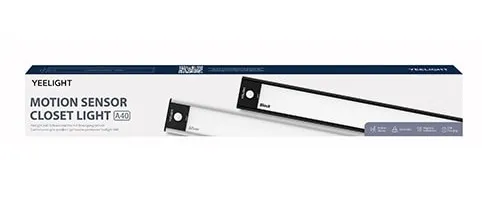 Motion Sensor Closet Light Black 20cm