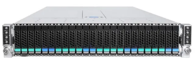 Server Chassis H2224XXLR3 - Kan monteras i rack 2U - upp till 4 blad - SATA/SAS/PCI Express - hot-swap - nätaggregat - hot-plug