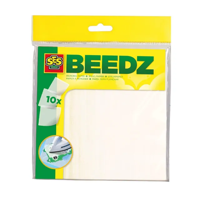 Iron-on bead paper 10 pcs.