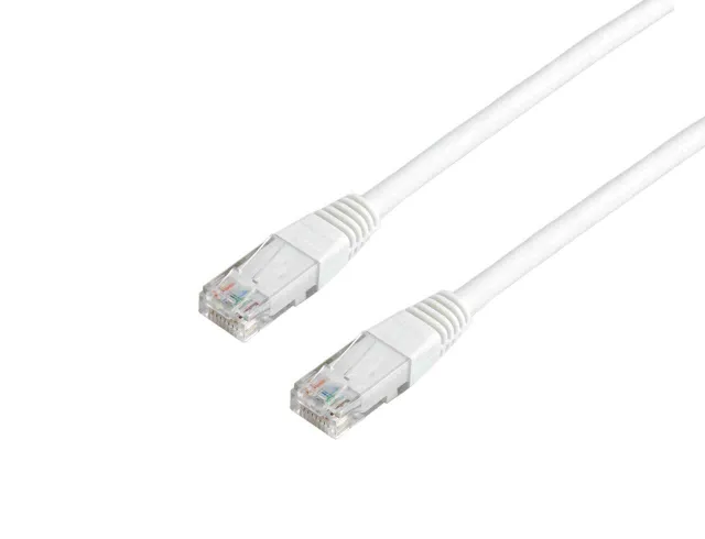 Nätverkskabel / Patchkabel Lszh Rj-45 Cat 5e 2m Vit