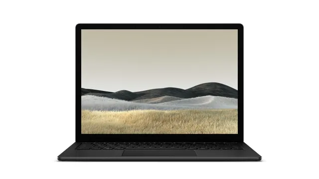 Surface Laptop 3 / 13.5” / i5-1035G7 / 8GB / 256GB / Iris Plus / Win 10 - Svart (Fyndvara - Klass 3)