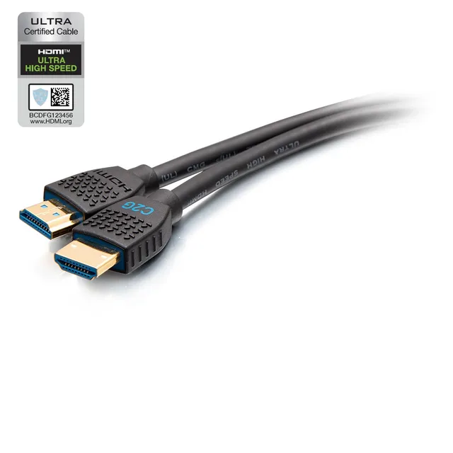 10ft 8K HDMI Cable with Ethernet - Performance Series Ultra High Speed - Ultra High Speed - HDMI-kabel med Ethernet - HDMI hane till HDMI hane - 3