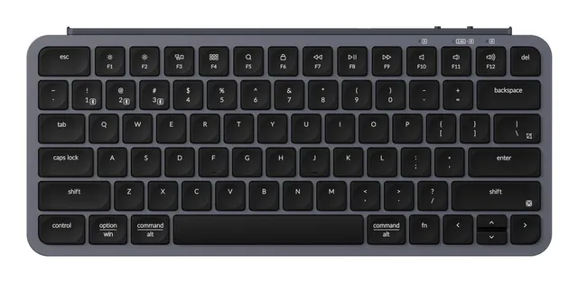 B1 Pro Ultra-Slim Wireless Keyboard Tri-Mode Space Grey