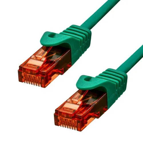 - Patch-kabel - RJ-45 (hane) till RJ-45 (