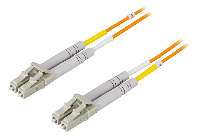 Fiberkablage LC - LC duplex multimode 62,5/125 2m