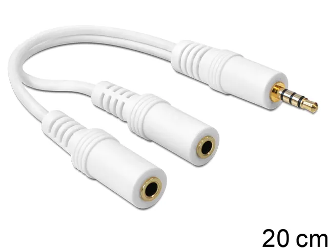 - Ljudkabel - mini-phone stereo 3.5 mm hona