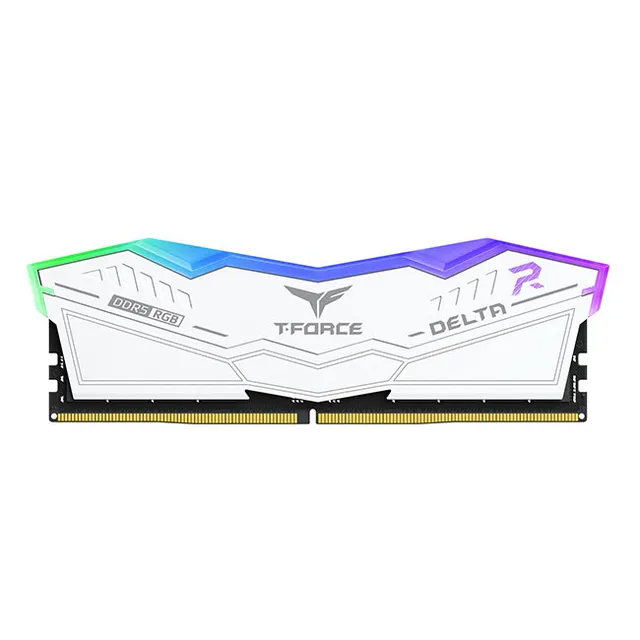 T-Force DELTAα RGB DDR5-6000 - 32GB - CL38 - Dual Channel (2 pcs) - AMD EXPO & Intel XMP - Vit med RGB