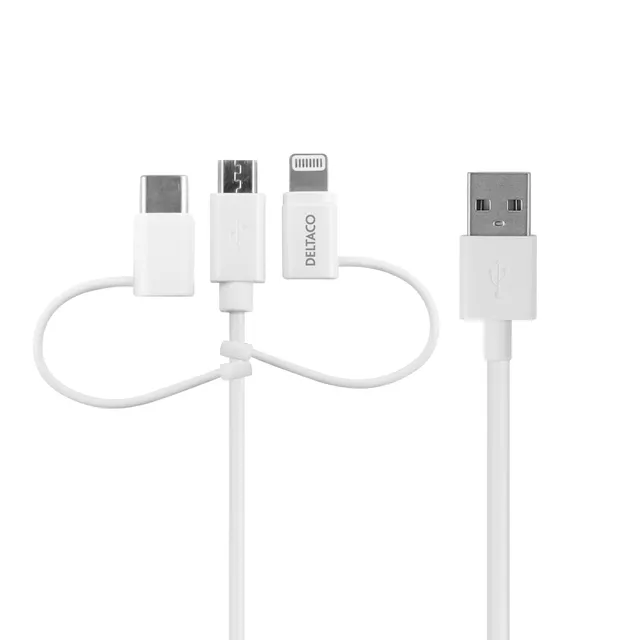 - Lightning-kabel - USB hane till mikro-US