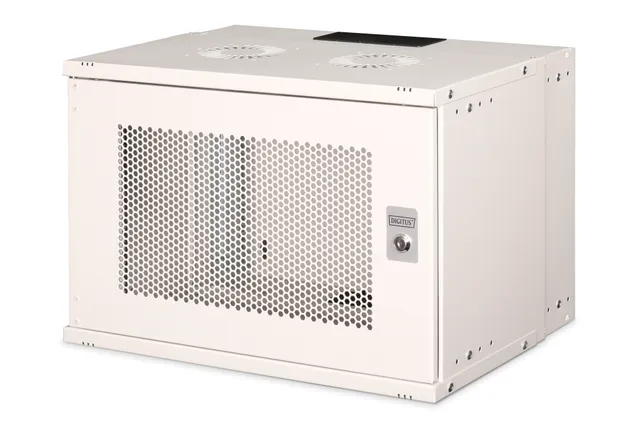 SOHO PRO Series - Skåp - 540 x 400 mm (BxD) - väggmontering - RAL 7035, ljusgrå - 7U - 19