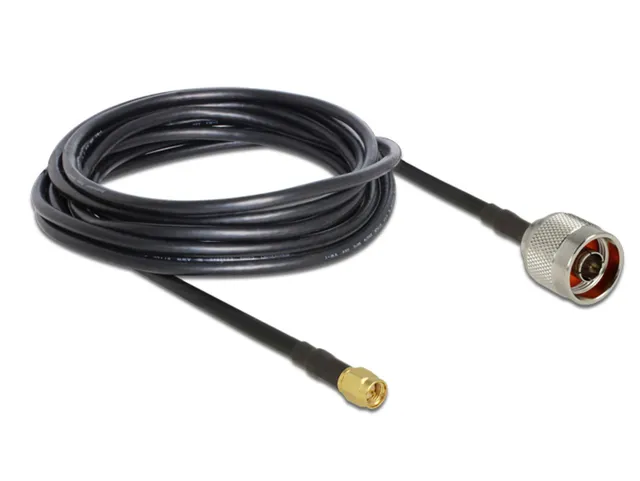 HF N hane > SMA hane RG58 5 m Delo (89465)