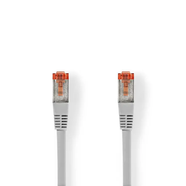 CAT6 Nätverkskabel | RJ45 hane | RJ45 hane | S/FTP | 2.00 m | Inomhus | Rund | LSZH | Grå | Låda