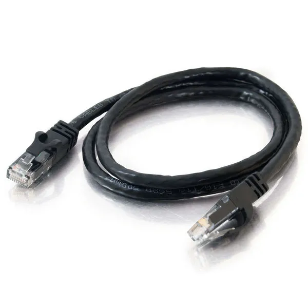 Cat6a Booted Shielded (STP) Network Patch Cable - Patch-kabel - RJ-45 (hane) till RJ-45 (hane) - 0.5 m - STP - CAT 6a - formpressad, hakfri, tvinn