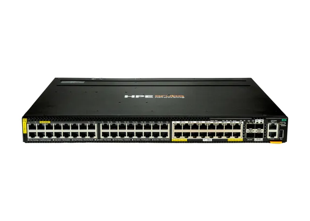 HPE Aruba Networking CX 6300M 32p 1G 16p Smart Rate 5G Class8 PoE 2p SFP56 50G 2p SFP28 25G MACsec Switch - Switch - L3 - Administrerad - 32 x 10/100/