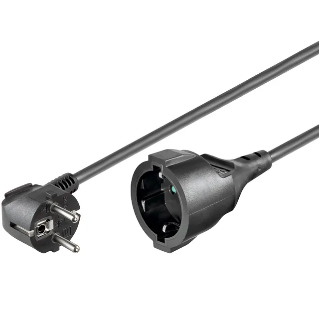 Power cable C13 Ext. - Svart - 2m
