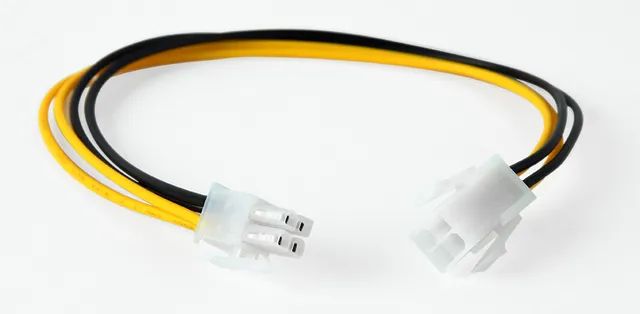Cablexpert - Förlängningskabel för ström - 4 pin intern effekt (hona) till 4 pin intern effekt (hane) - 30 cm